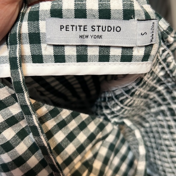Petite Studio Gingham Dress - Picture 8 of 9